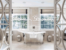 Tablet Screenshot of beaumontinteriorslondon.com